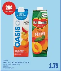 Wholesale Club JUICE offer