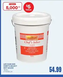 Wholesale Club CHEF'S SELECT SOY SAUCE offer