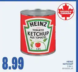 Wholesale Club KETCHUP offer