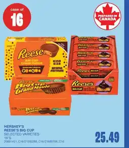 Wholesale Club REESE'S BIG CUP, 16'S offer