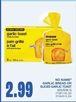 Wholesale Club GARLIC BREAD OR SLICED GARLIC TOAST, 325/638 G offer