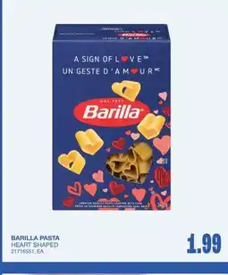 Wholesale Club PASTA HEART SHAPED offer