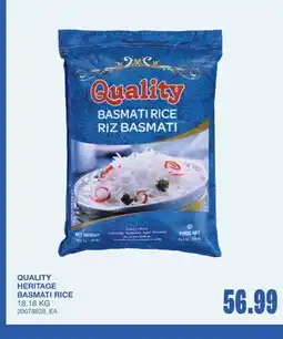 Wholesale Club HERITAGE BASMATI RICE offer