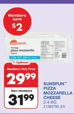 Wholesale Club PIZZA MOZZARELLA CHEESE offer