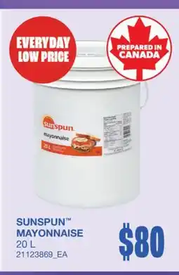 Wholesale Club MAYONNAISE offer
