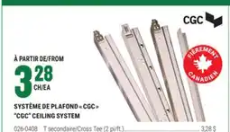 BMR SYSTÈME DE PLAFOND  CGC  offer
