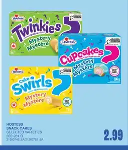 Wholesale Club HOSTESS SNACK CAKES offer