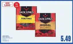 Wholesale Club JACK LINK'S MEAT SNACKS offer