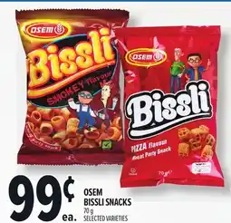 Metro OSEM BISSLI SNACKS offer