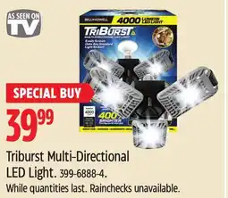 Canadian Tire Triburst Multi-Directional LED Light offer