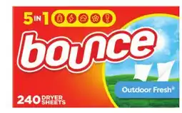 Canadian Tire Bounce Fabric Softener Sheets, Outdoor Fresh offer