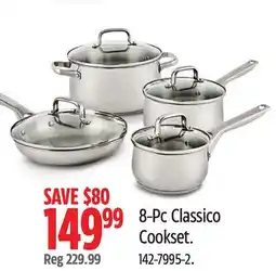 Canadian Tire Lagostina 8-Pc Classico Cookset offer