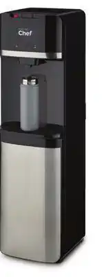 Canadian Tire Master Chef Bottom-Load Water Cooler, Black and Stainless-Steel offer