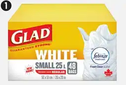 Canadian Tire Glad Garbage Bags offer