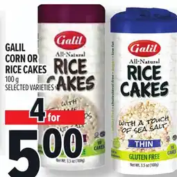 Metro GALIL CORN OR RICE CAKES offer