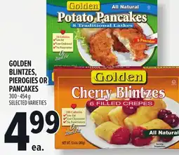 Metro GOLDEN BLINTZES, PIEROGIES OR PANCAKES offer