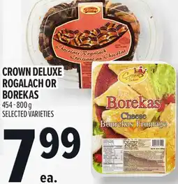 Metro CROWN DELUXE ROGALACH OR BOREKAS offer