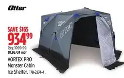 Canadian Tire Otter VORTEX PRO Monster Cabin Ice Shelter offer