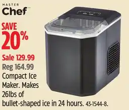 Canadian Tire Master Chef Compact Ice Maker offer