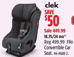 Canadian Tire Clek Fllo Convertible Car Seat offer