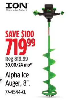 Canadian Tire ION Alpha Ice Auger, 8 offer