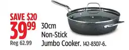 Canadian Tire The Rock 30cm Non-Stick Jumbo Cooker offer