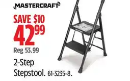 Canadian Tire Mastercraft 2-Step Stepstool offer