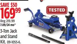 Canadian Tire Certified 3-Ton Jack and Stand Kit offer