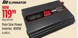 Canadian Tire Eliminator Pure Sine Power Inverter offer