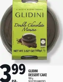 Metro GLIDINI DESSERT CAKE offer