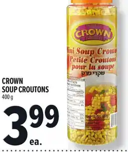 Metro CROWN SOUP CROUTONS offer