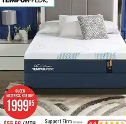The Brick Tempur-Pedic TEMPUR Support Firm Queen Mattress offer