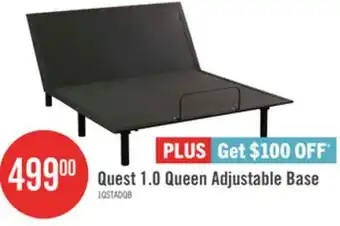 The Brick Quest 1.0 Queen Adjustable Base offer