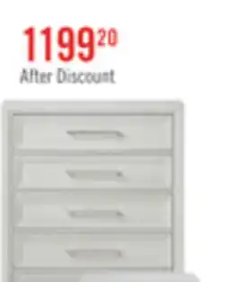 The Brick Vida Bedroom 5-Drawer Chest, 38W x 52H - Sand offer