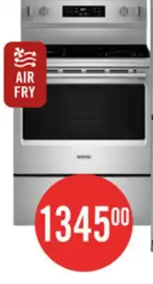 The Brick Maytag 30 5.3 Cu. Ft. Electric Range with No Preheat Air Fry - Stainless Steel - YMFES6030RZ offer