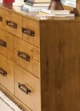 The Brick Scott Living Henri Bedroom 7-Drawer Dresser, 64W x 34H, Wood - Brown offer