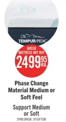 The Brick Tempur-Pedic TEMPUR Support Medium Queen Mattress offer