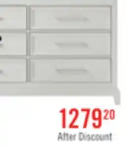 The Brick Vida Bedroom 6-Drawer Dresser, 66W x 40H - Sand offer