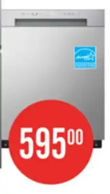 The Brick LG 24 52 dBA Built-In Front-Control Dishwasher with Dynamic Dry - Platinum Silver - LDFC2423V offer