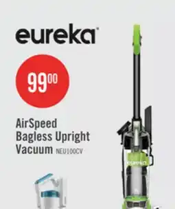 The Brick Eureka AirSpeed Bagless Upright Vacuum - NEU100C offer