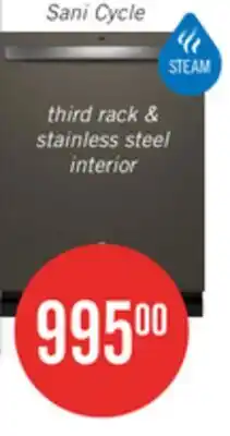 The Brick GE Top-Control Dishwasher with Sanitize Cycle - GDT670SMVES offer