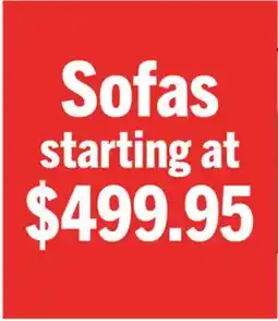 The Brick Sofas offer