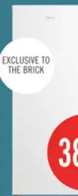 The Brick Midea 6.9 Cu. Ft. Convertible Upright Refrigerator-Freezer - MRU07B3AWW offer