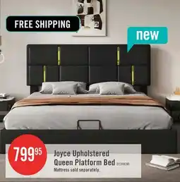 The Brick Joyce Upholstered Platform Bed With Hydraulic Storage And Velvet Frame,queen Size,black Queen Bed offer