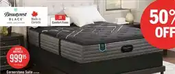 The Brick Beautyrest Black Hotel Cornerstone Suite Tight Top Firm Queen Mattress offer
