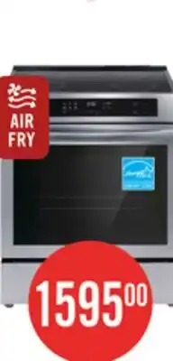 The Brick Frigidaire 5.3 Cu. Ft. Front Control Induction Range with Air Fry – Stainless Steel - FCFI308CBS offer