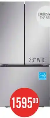 The Brick LG 33 25 Cu. Ft. Smart French-Door Refrigerator - Stainless Steel - LF25S6000S offer