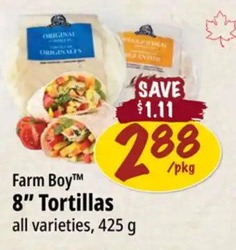 Farm Boy Farm Boy 8 Tortillas offer