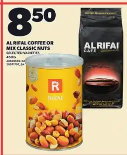 Loblaws AL RIFAL COFFEE OR MIX CLASSIC NUTS offer