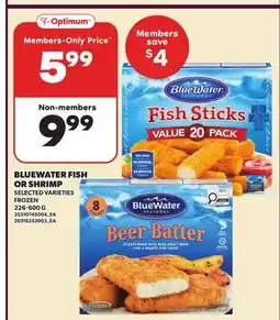 Loblaws BLUEWATER FISH OR SHRIMP offer